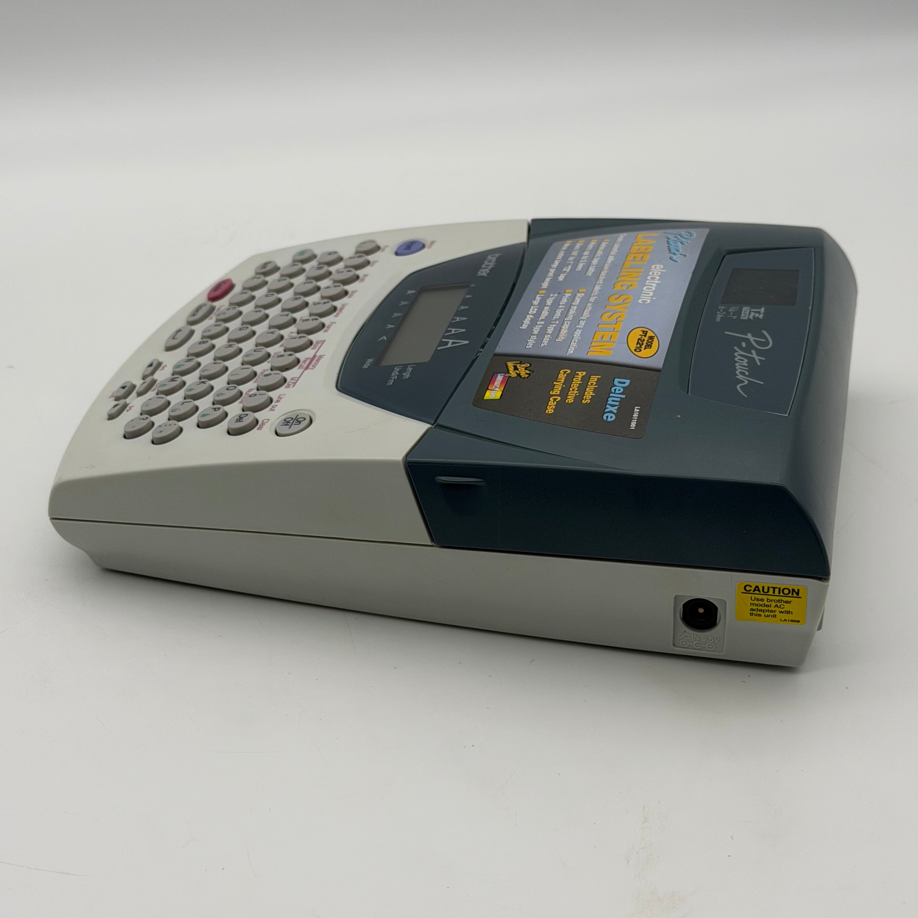Brother P-Touch PT-2210 / PT-2200 Deluxe Label Maker with tape - Tested