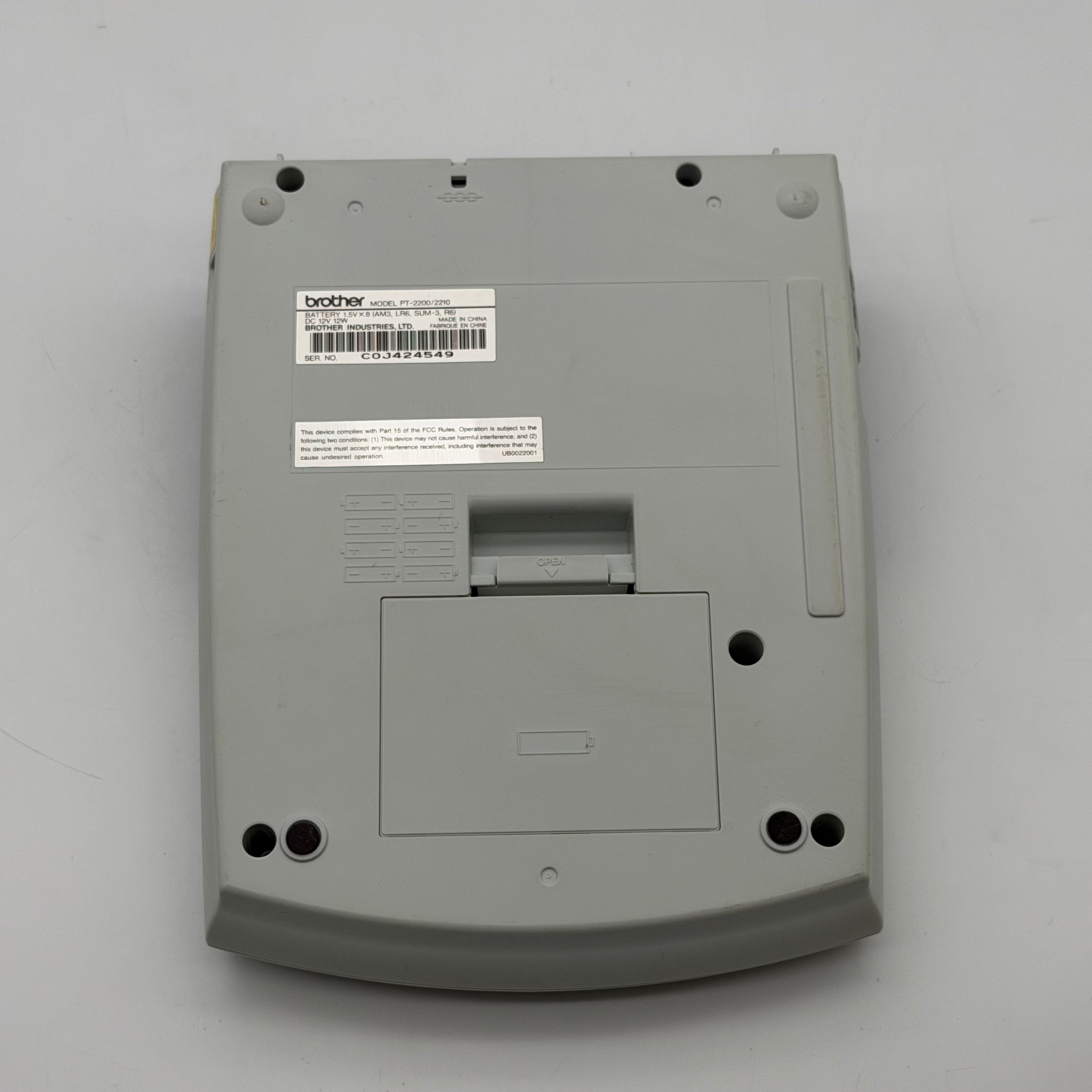 Brother P-Touch PT-2210 / PT-2200 Deluxe Label Maker with tape - Tested