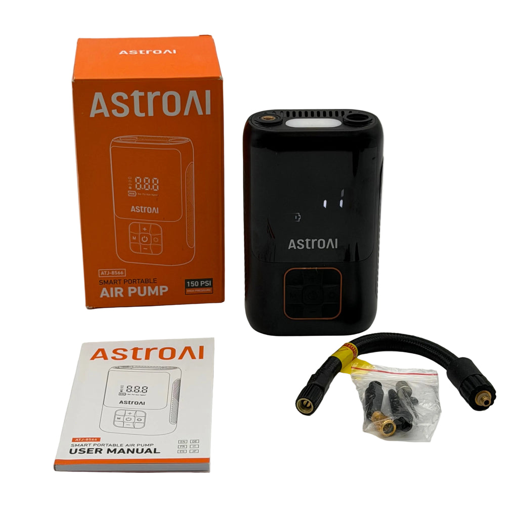 AstroAI L7 Cordless Tire Inflator 150PSI Portable Air Pump for Car & Bike - Tested
