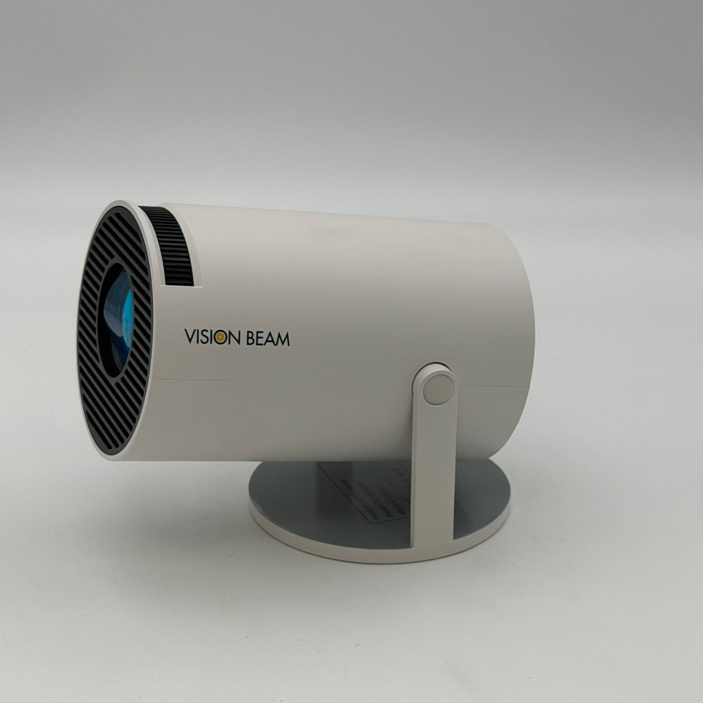 Vision Beam HD Projector Black New Open Box Clear Sharp Projection - Tested