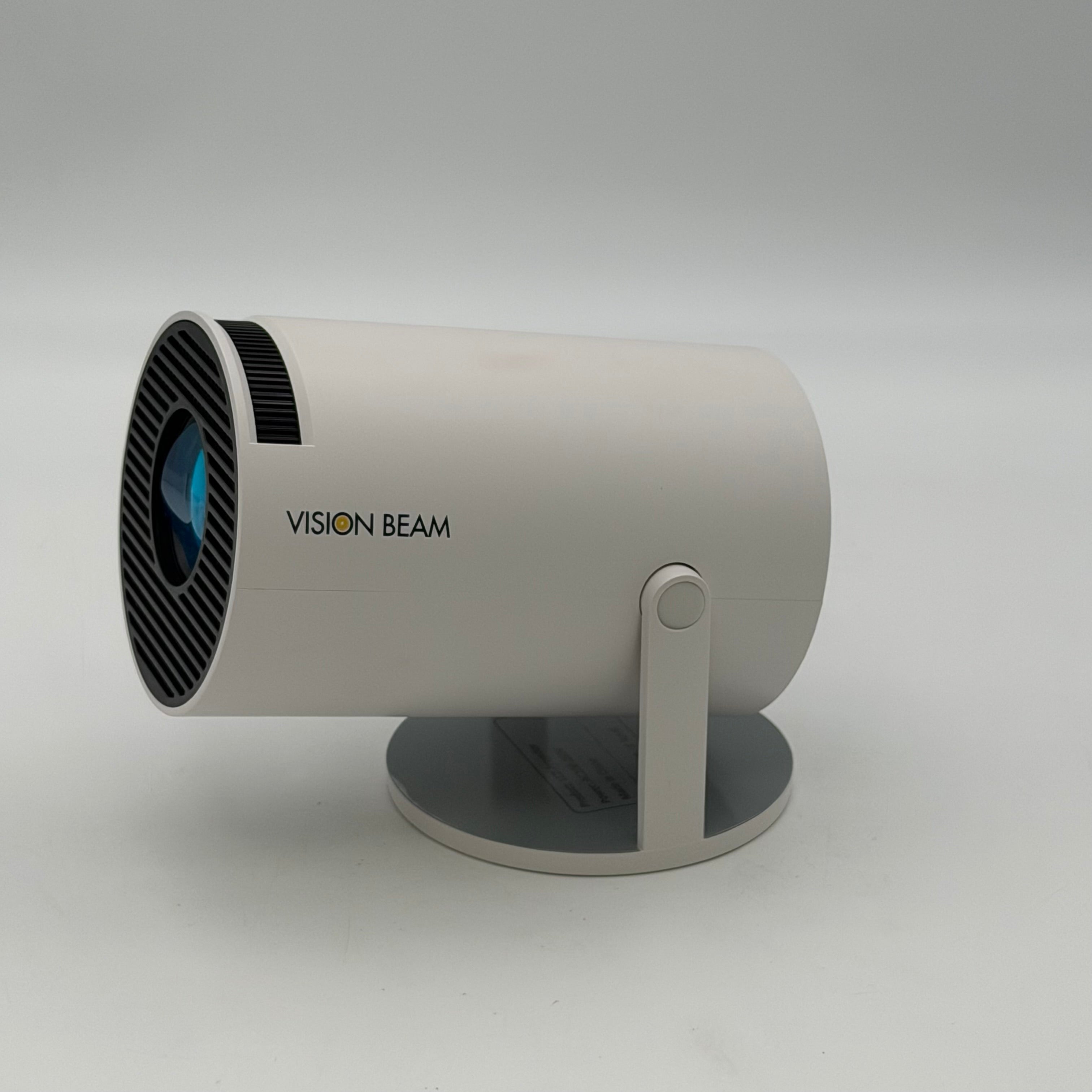 Vision Beam HD Projector Black New Open Box Clear Sharp Projection - Tested