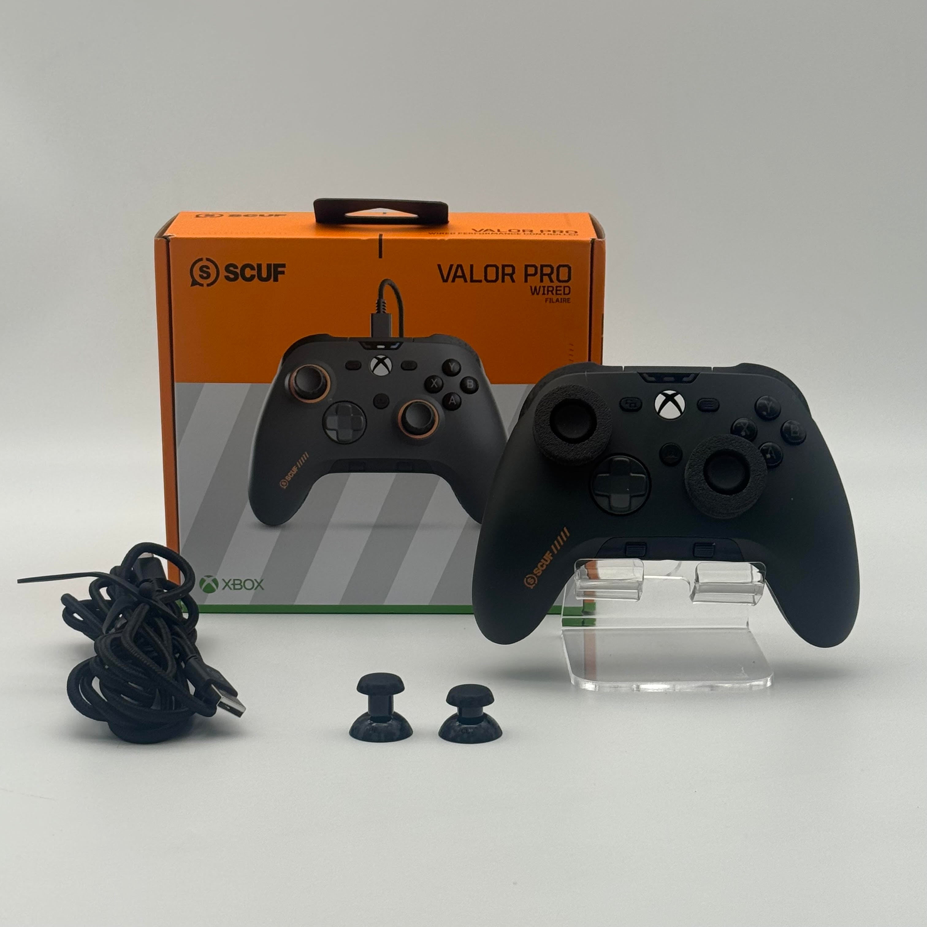 SCUF Valor Pro Wired Steel Gray RGC0003 Controller Xbox Series X/S / PC