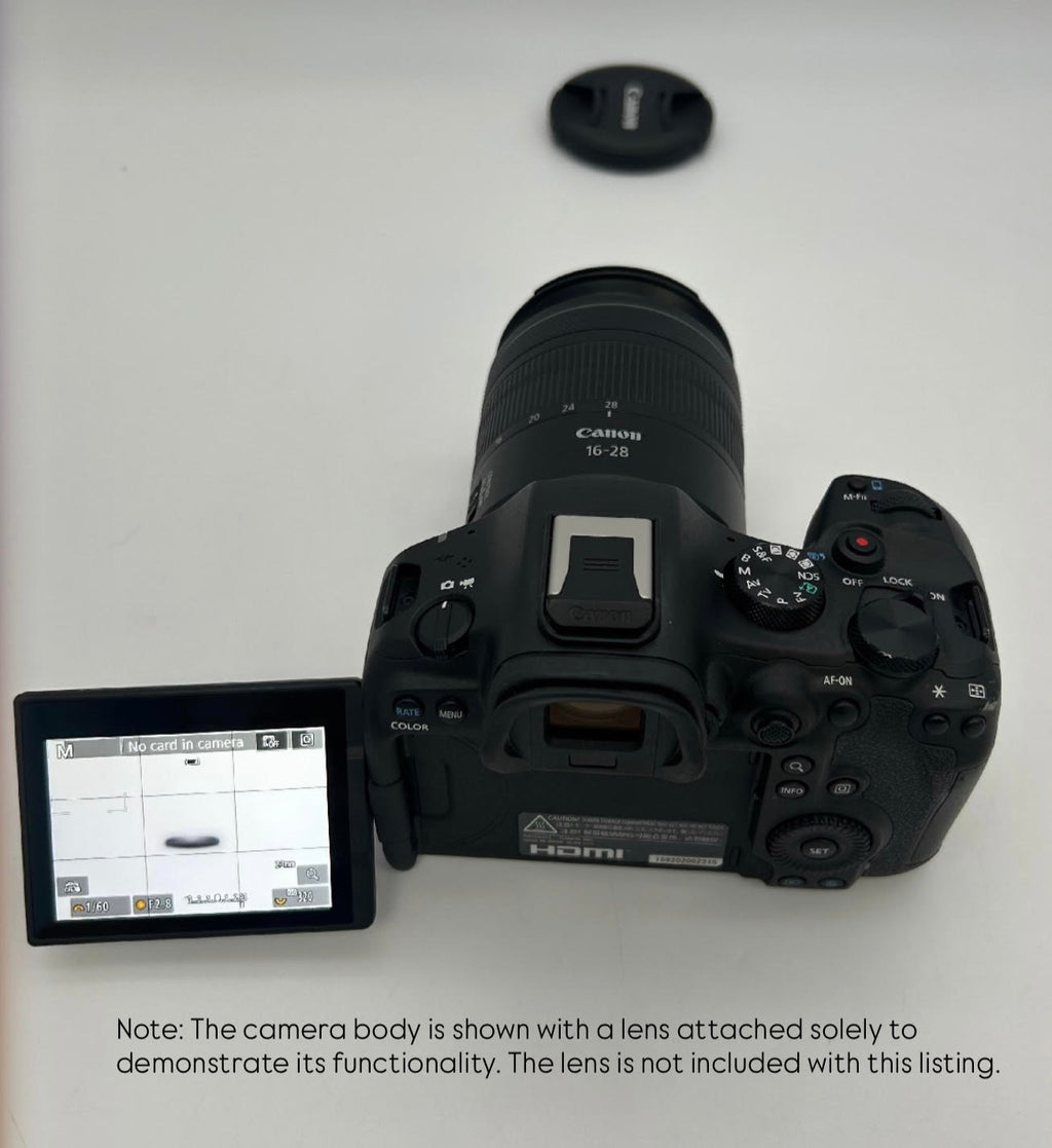 Canon EOS R6 Mark III Digital Camera Black (Body Only)  Shutter Count 12