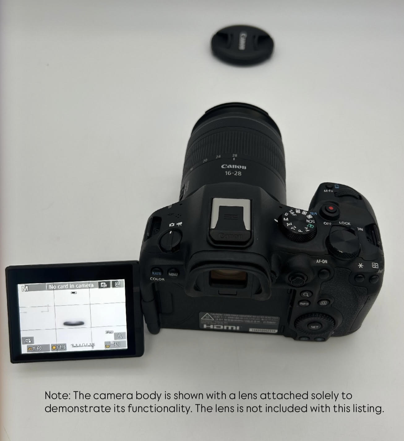 Canon EOS R6 Mark III Digital Camera Black (Body Only)  Shutter Count 12